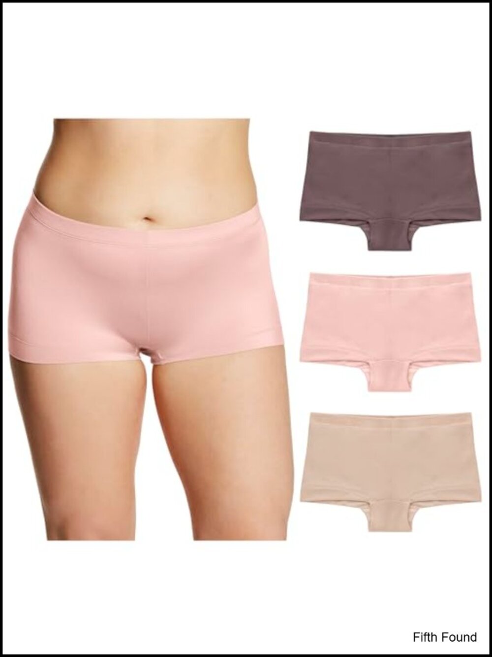 Microfiber Boy Shorts 3-Pack, Full Coverage, Tag-Free